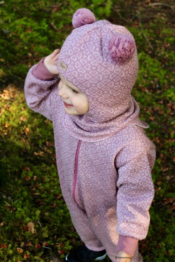 Balaclava m/hjerter Rosa - Image 2