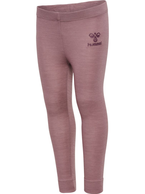 HmlWolly Ulleggings Mauve - Image 8