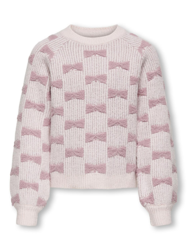 KOGclara Bow Strikkegenser - - Image 2