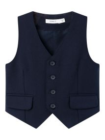 NMMRiramel Vest Blå