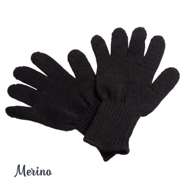 Hansker Ull Svart - Image 2