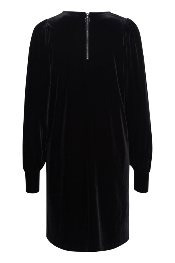 PZbarbara Velourkjole Rød - Image 2