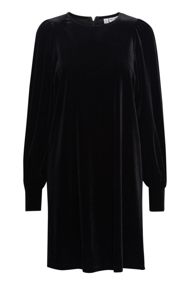 PZbarbara Velourkjole Rød - Image 3