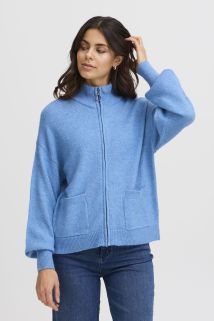 FRelvira Cardigan Azure Blå