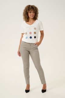 KAlea Chino Bukse Feather Grey