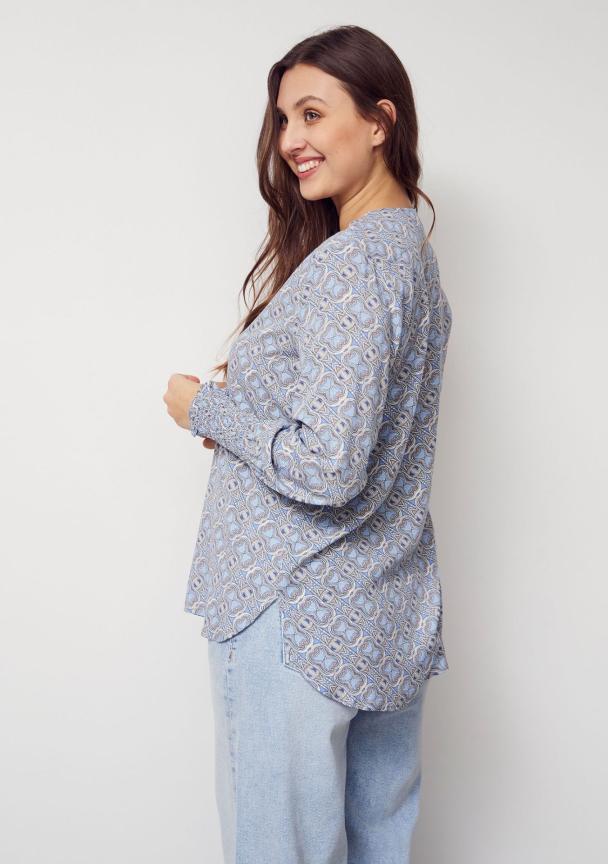 Cara Bluse Blå - Image 3