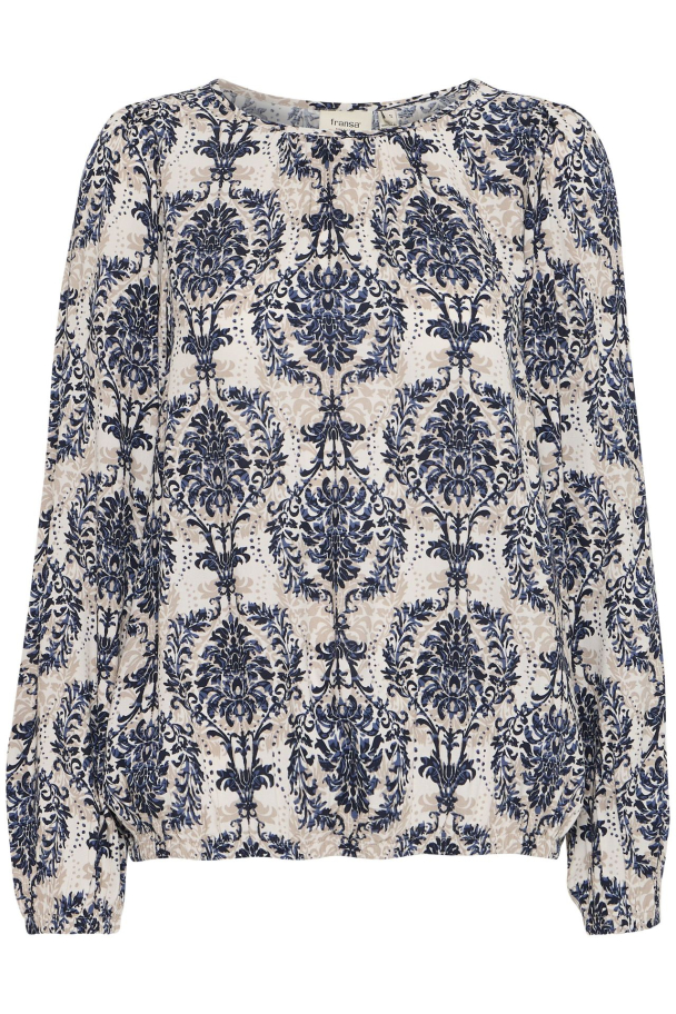 FRflowy Bluse 5 Navy Blazer - Image 8