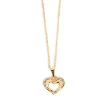 Halskjede Double Heart GP