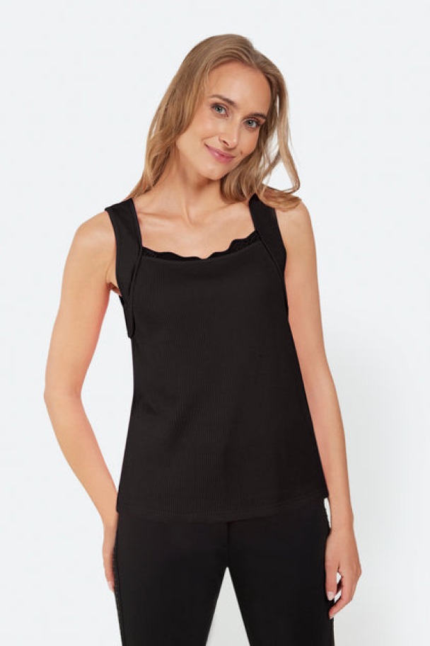 Singlet m/blonder 218364 Svart - Image 1