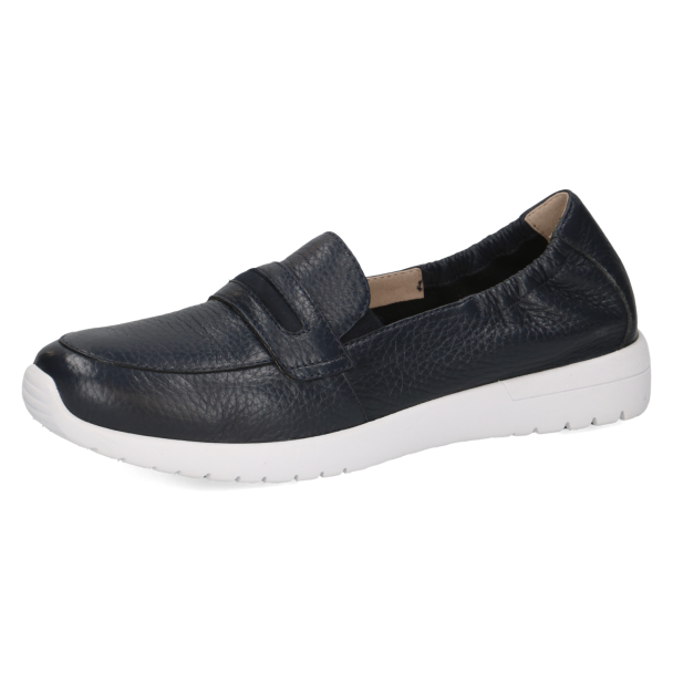 Mokkasiner 24702 Skinn Blå - Image 5