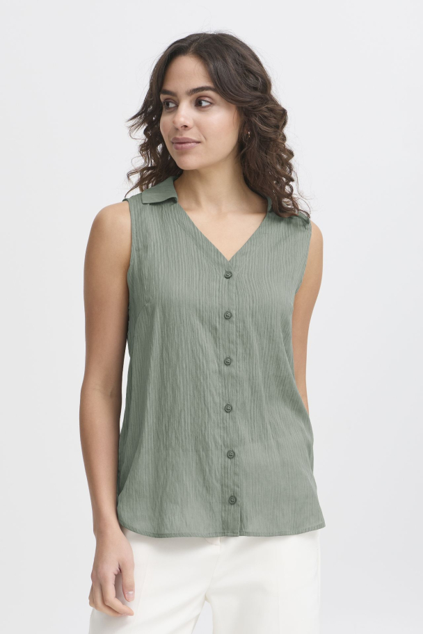 FRvina Bluse Grønn - Image 1