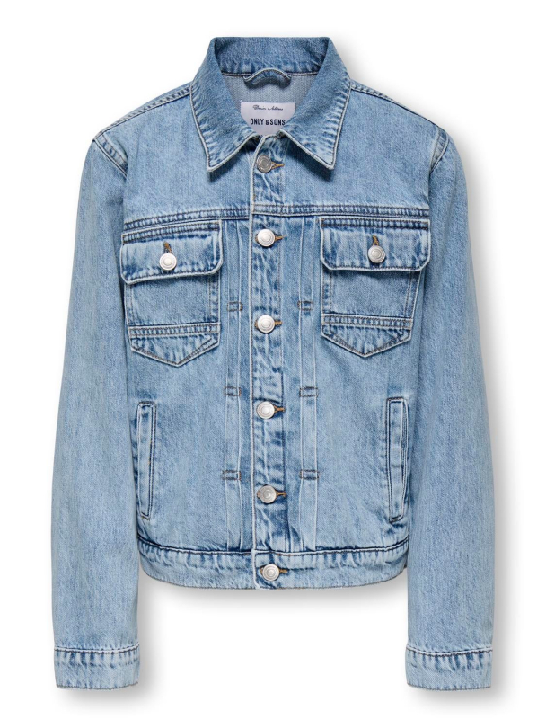 OSJduke Denim Jakke Lys Blå - Image 3