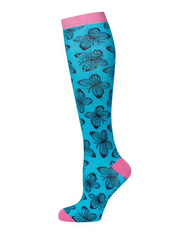 Støttestrømper Sommerfugl Bomull - Image 2