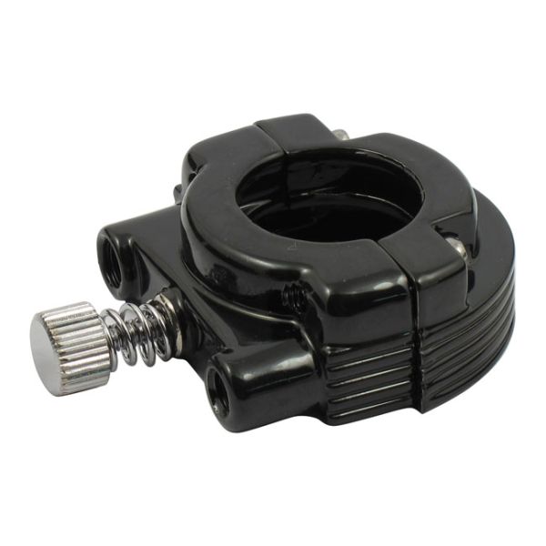 Throttle clamp set, dual cable