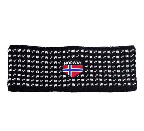 Pannebånd Islender, sort/hvit