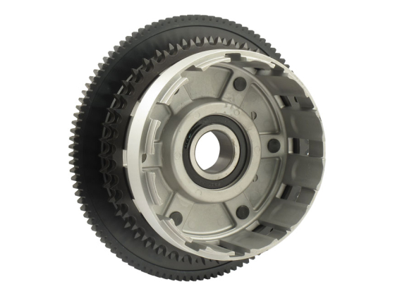 Clutch shell with sprocket