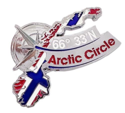 Magnet, Arctic Circle og kart 