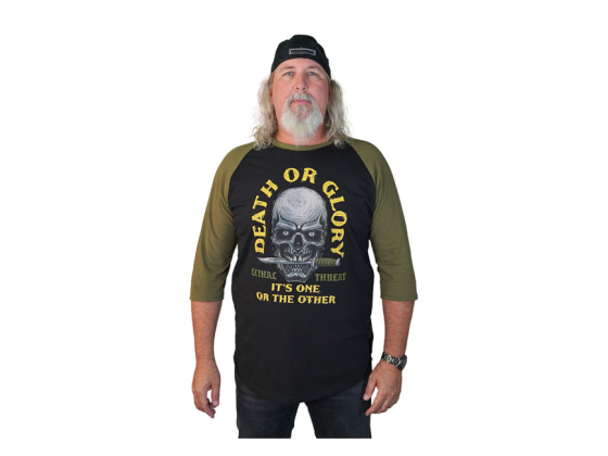 Lethal Threat Death or Glory raglan shirt 