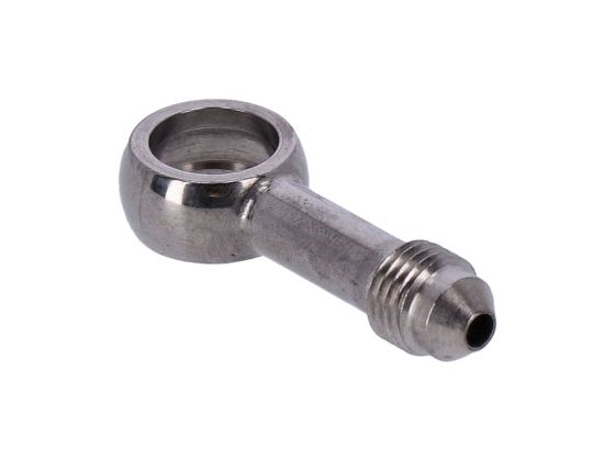 banjo fitting 7/16" straight 11mm. SS