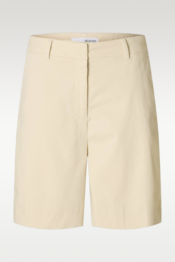 Vienna Wide Shorts - Birch - Image 2