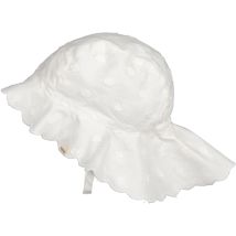 MarMar | Alba B Solhatt Dobby Dots - Gentle White