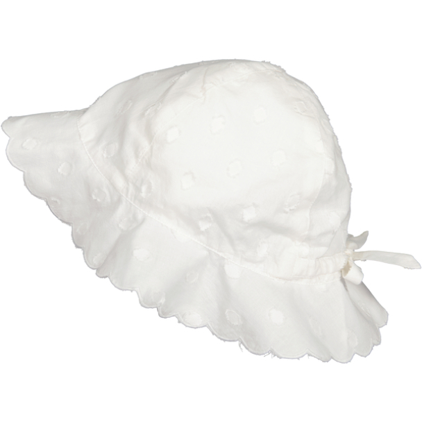 Alba Solhatt Dobby Dots - Gentle White