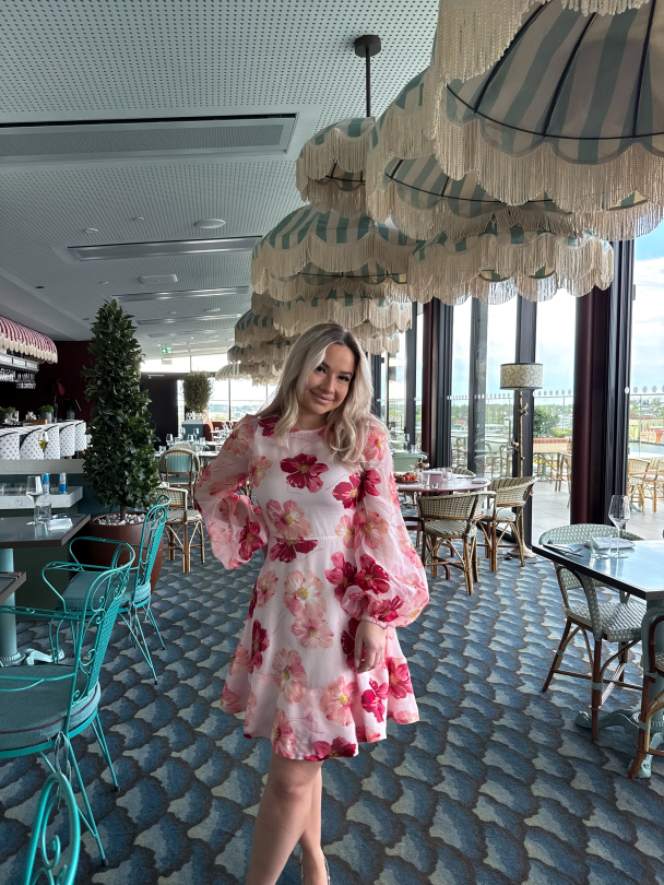 Organza Mini Dress - Romance  - Image 4