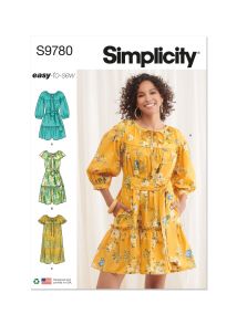 Simplicity 9780 - Str 42-50