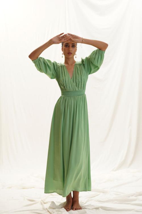 Aqua Dress