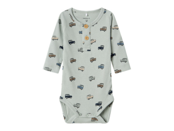 Hukab M Body, Aqua Gray - Name It