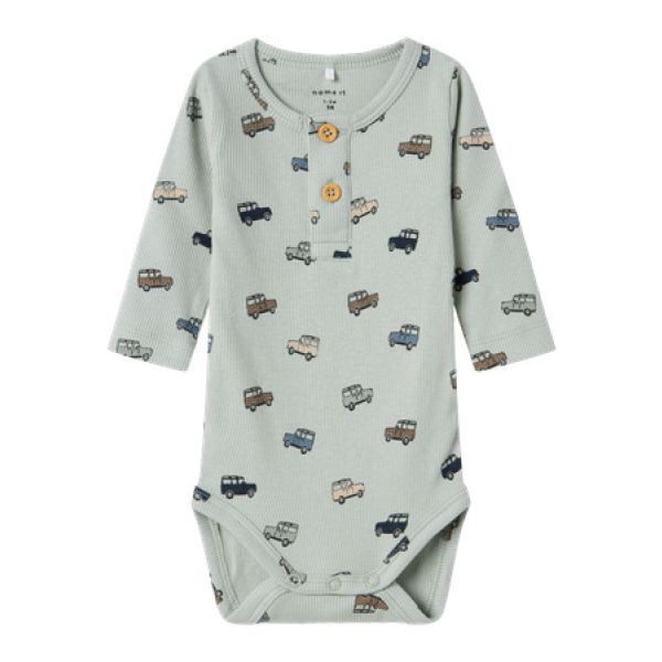 Hukab M Body, Aqua Gray - Name It