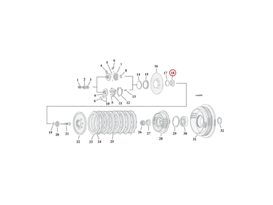 Release plate, clutch