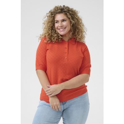 Kaffe Curve Oliviana polotrøye
