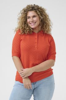 Kaffe Curve Oliviana polotrøye