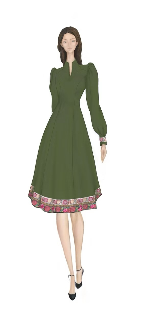 Fantasy Star Festkjole - Papirmønster - Image 3