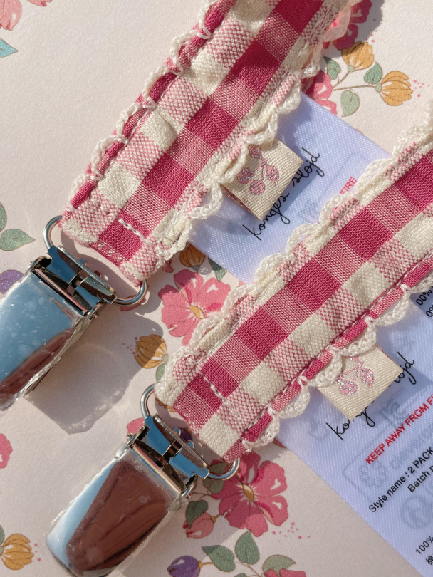 Smokkesnor 2-pk - Bubblegum Check - Image 3