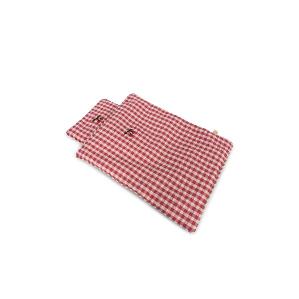 Konges Sløjd | Doll Bedding - Bubblegum Check