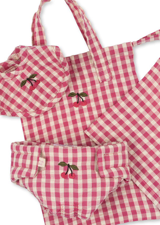 Doll Nursery Set - Bubblegum Check - Image 3