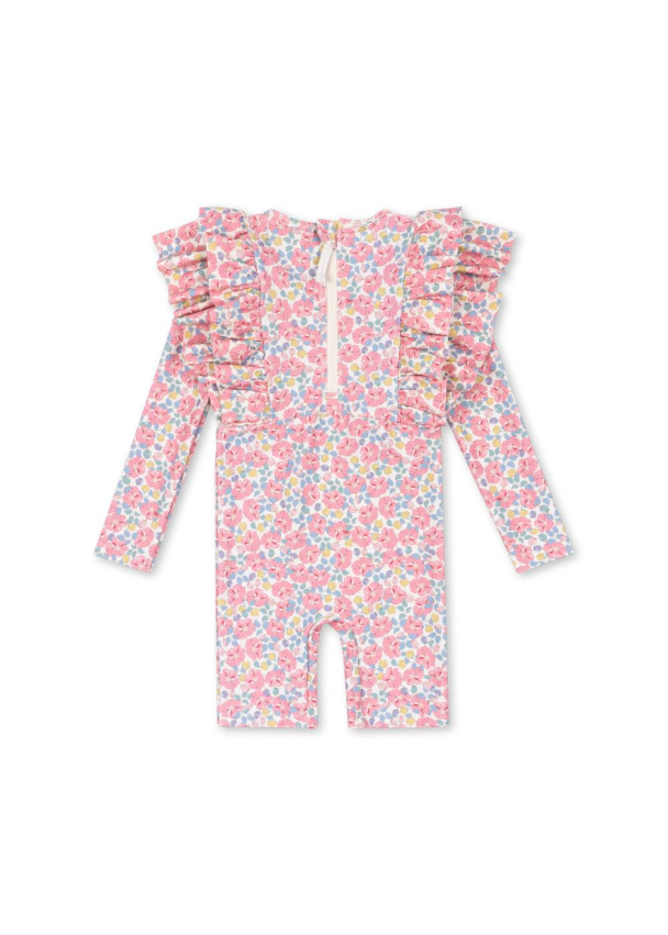 Manuca Frill Onesie - Rose Anglaise - Image 2