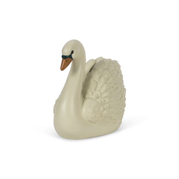 POLYRESIN MONEY BANK SWAN