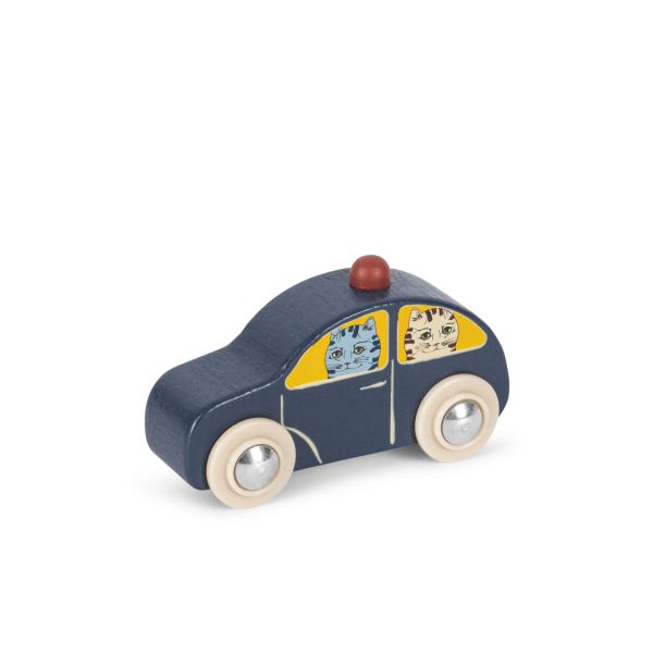 Liten politibil i tre - Konges Sløjd