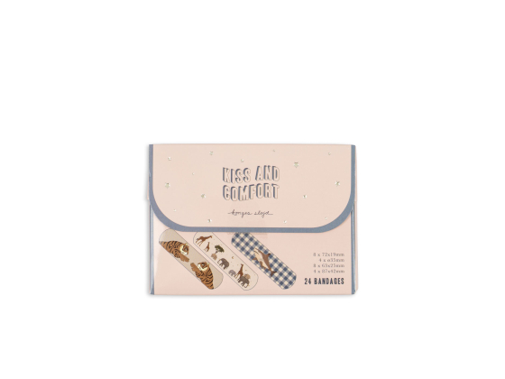 KISS AND COMFORT BANDAGES EU , Blue Mix - Konges Sløjd
