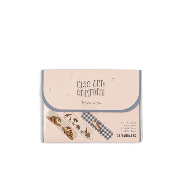 KISS AND COMFORT BANDAGES EU , Blue Mix - Konges Sløjd