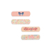 KISS AND COMFORT BANDAGES EU, Pink Mix - Konges Sløjd