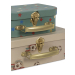 2 PACK SUITCASE FSC, Off White/Kick It - Konges Sløjd