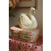 POLYRESIN MONEY BANK SWAN