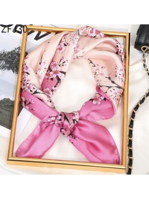 Bandana rosa blomst