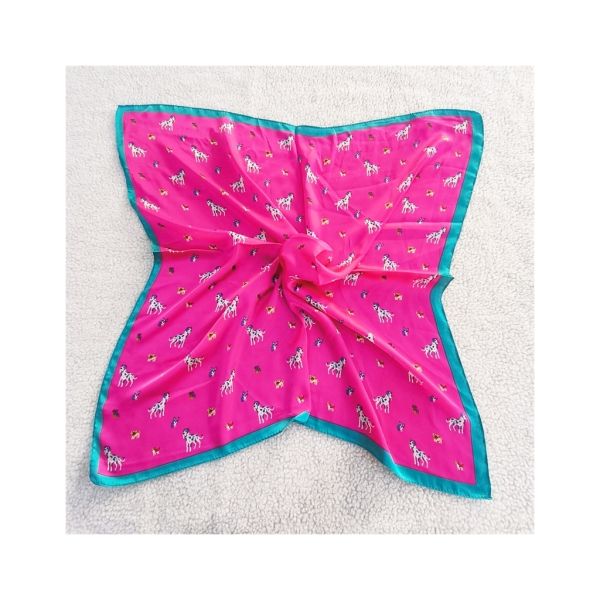 Bandana Silk/Viscose Rosa