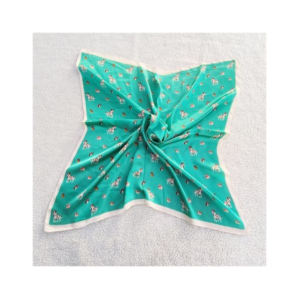 Bandana Silk/Viscose Grønn