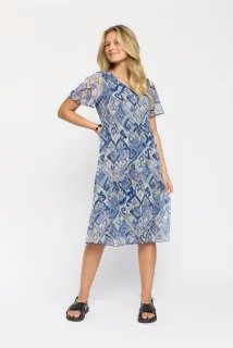 Kjole Daria 1012502 Blue Graphic